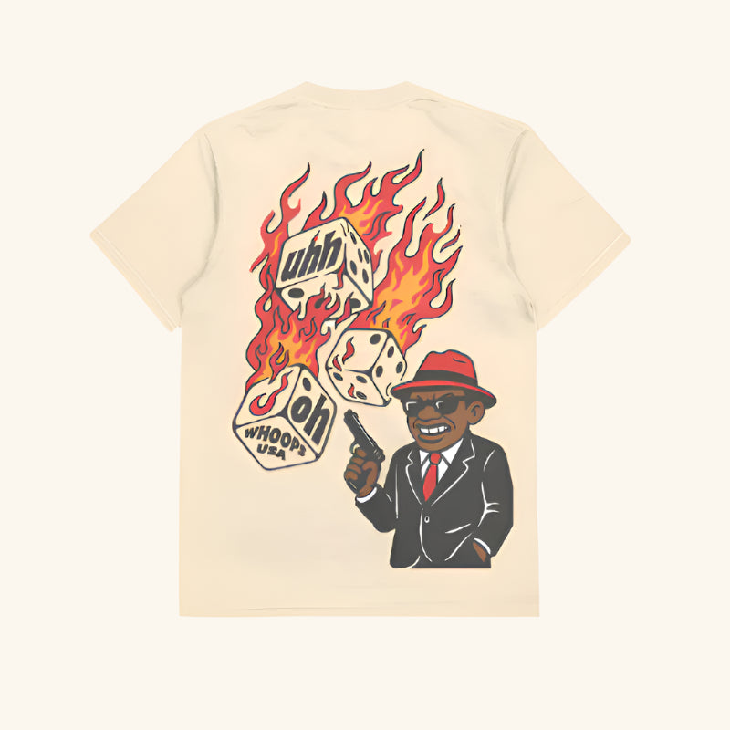 WHOOPS Graphic Drop Tee